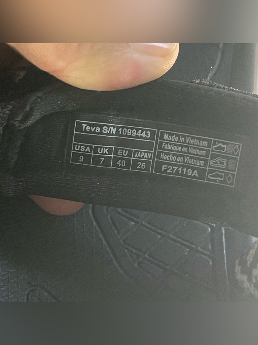 Teva Women’s 9 Terra Fi 5 Universal Manzanita Deep Lake Sandals - Picture 6 of 6